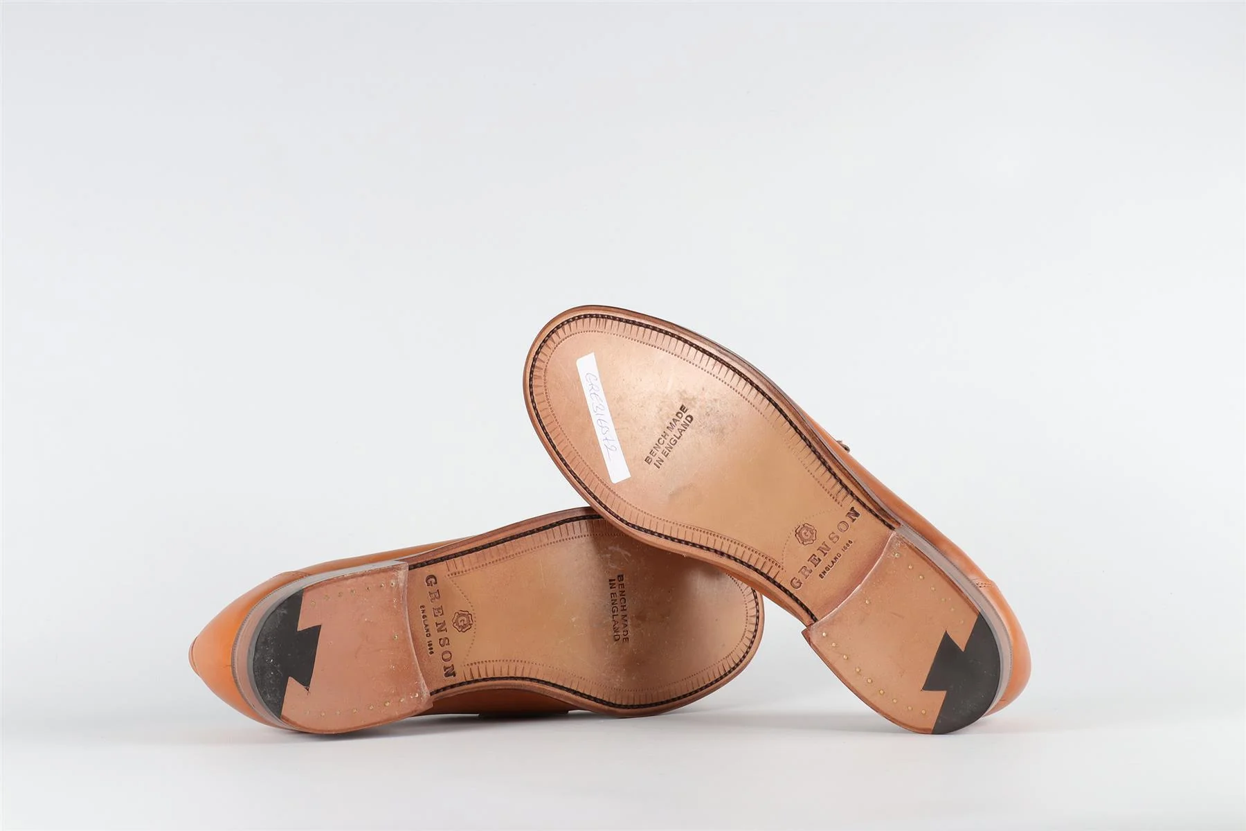 GRENSON BROWN MEN'S LEATHER LOAFERS EU 41.5 UK 7.5 US 8.5 - Image 6