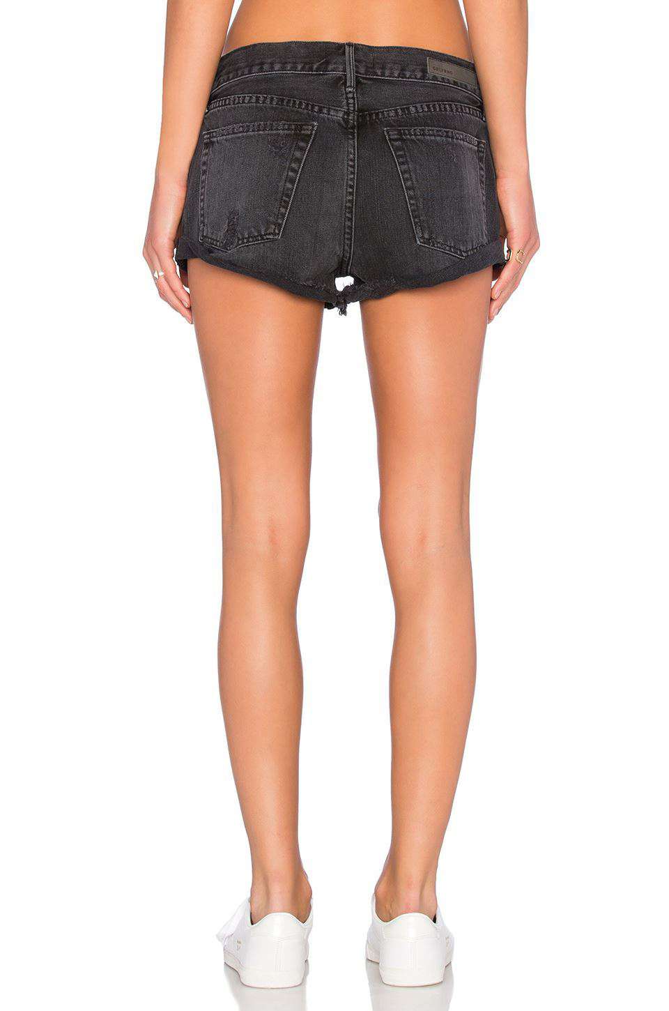 GRLFRND ADRIANA SLOUCHY DENIM SHORTS IN I JUST FALL IN LOVE AGAIN W25 UK 6/8 - Image 2