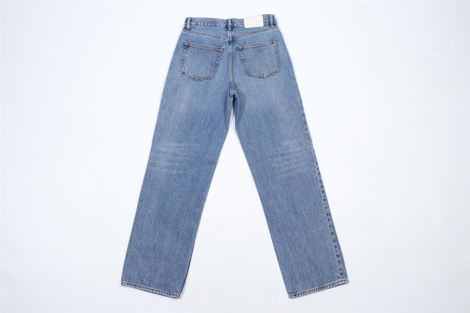 GRLFRND BLUE DENIM JEANS W24 UK 6 - Image 4