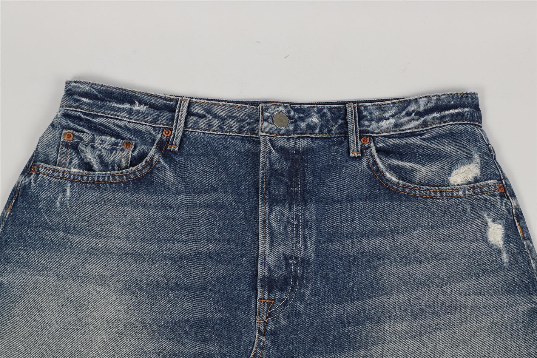 GRLFRND DENIM MINI SKIRT W31 UK 12-14 - Image 3