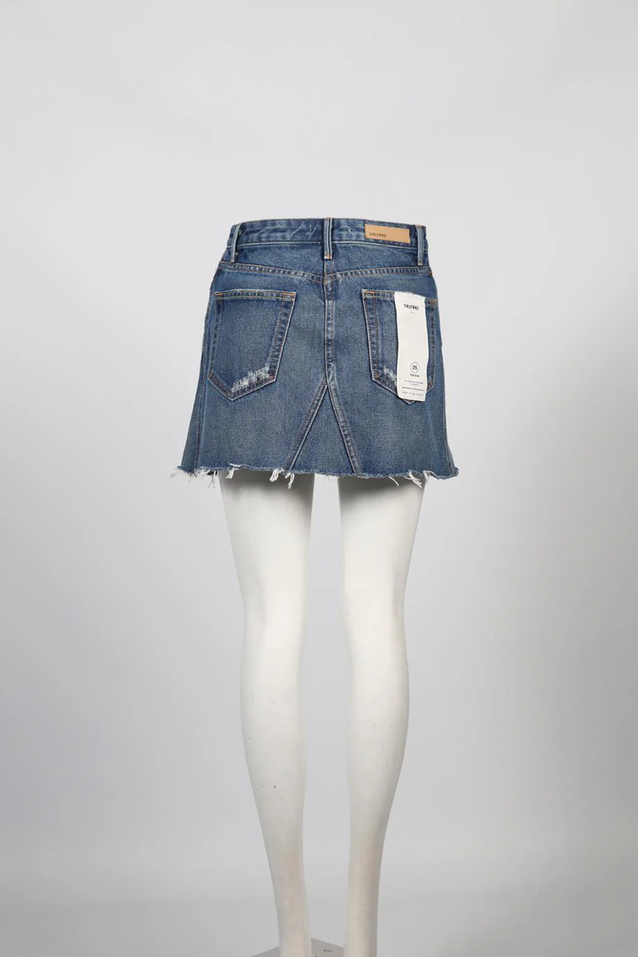 GRLFRND DENNIM MINI SKIRT W25 UK 6-8 - Image 4