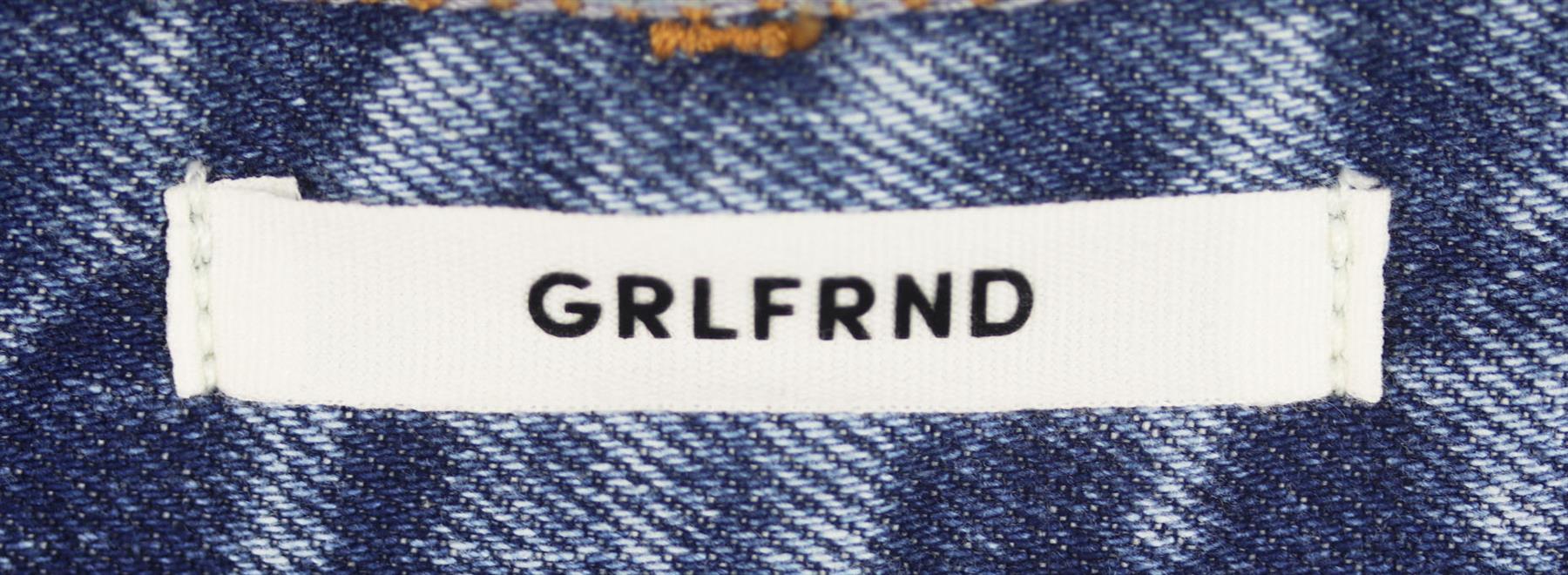 GRLFRND HELENA DISTRESSED DENIM SHORTS W27 UK 8/10 - Image 7