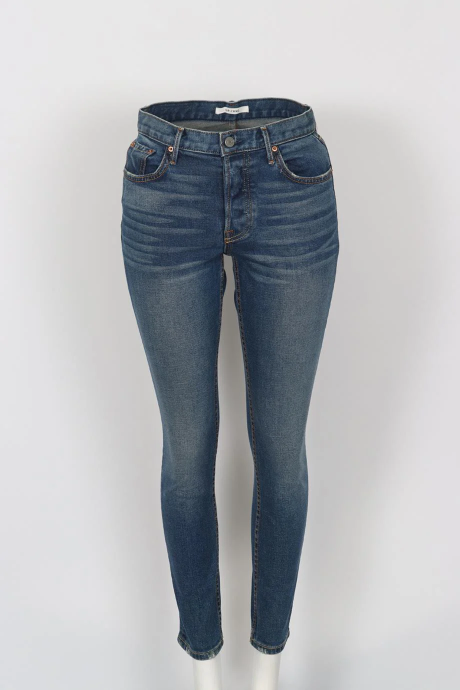 GRLFRND HIGH RISE SKINNY JEANS W26 UK 8 - Image 2