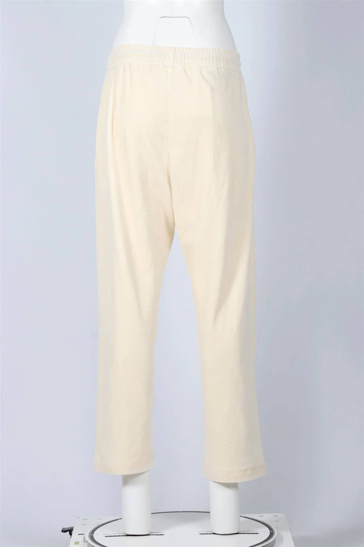 GUCCI + ADIDAS CREAM VELOUR STRAIGHT LEG PANTS MEDIUM - Image 4
