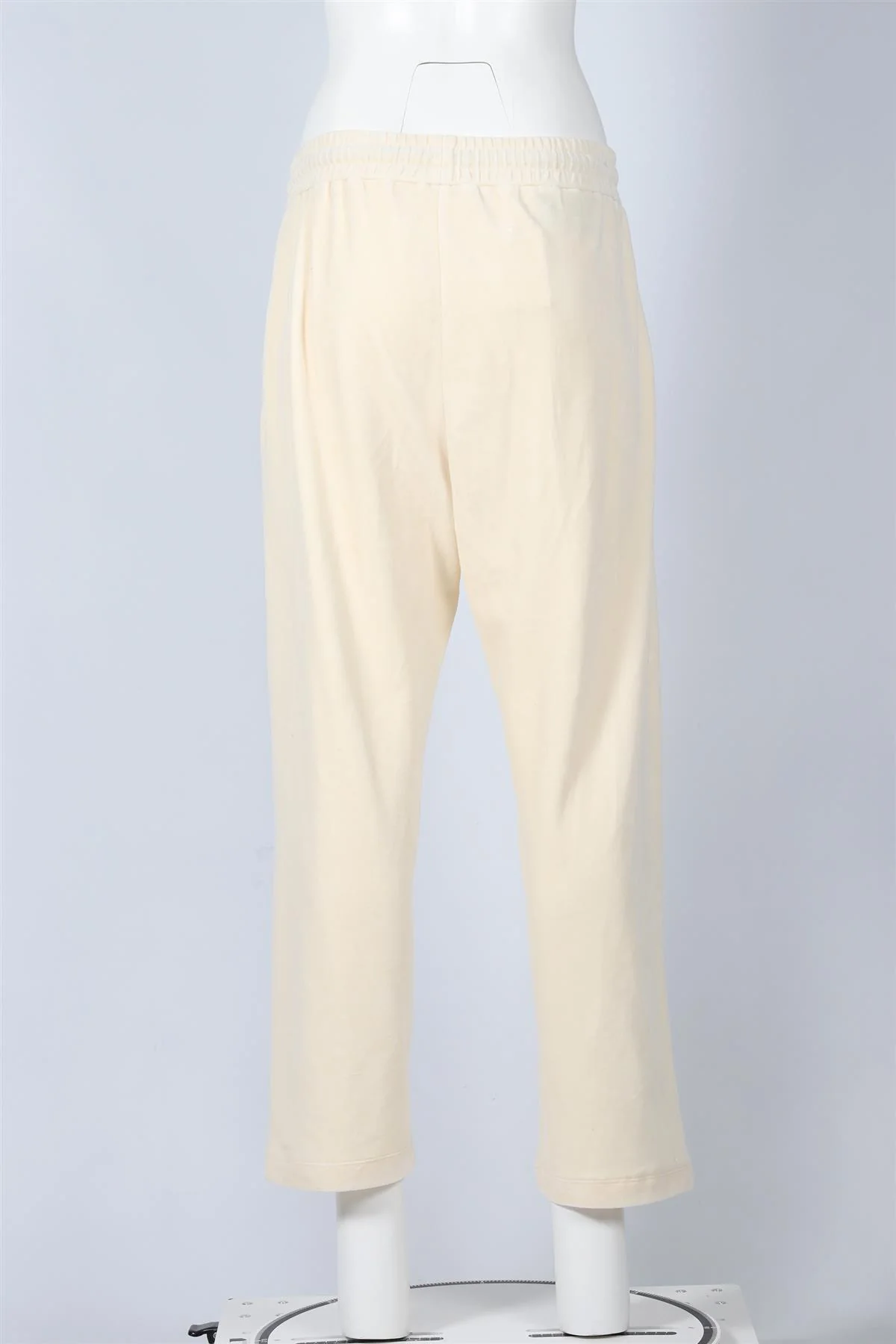 GUCCI + ADIDAS CREAM VELOUR STRAIGHT LEG PANTS MEDIUM - Image 5