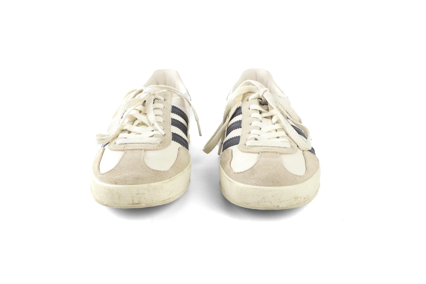 GUCCI + ADIDAS WHITE GAZELLE LEATHER SNEAKERS EU 40 2/3 UK 7 US 8.5 - Image 3