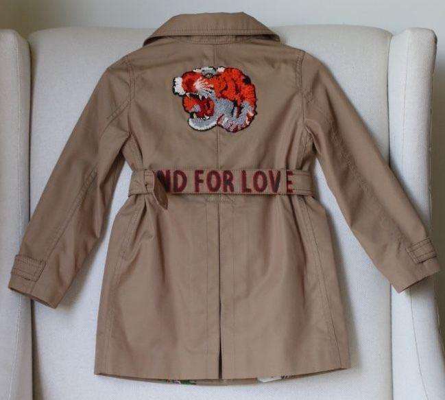GUCCI BABY BLIND FOR LOVE TRENCH COAT 24 MONTHS - Image 5