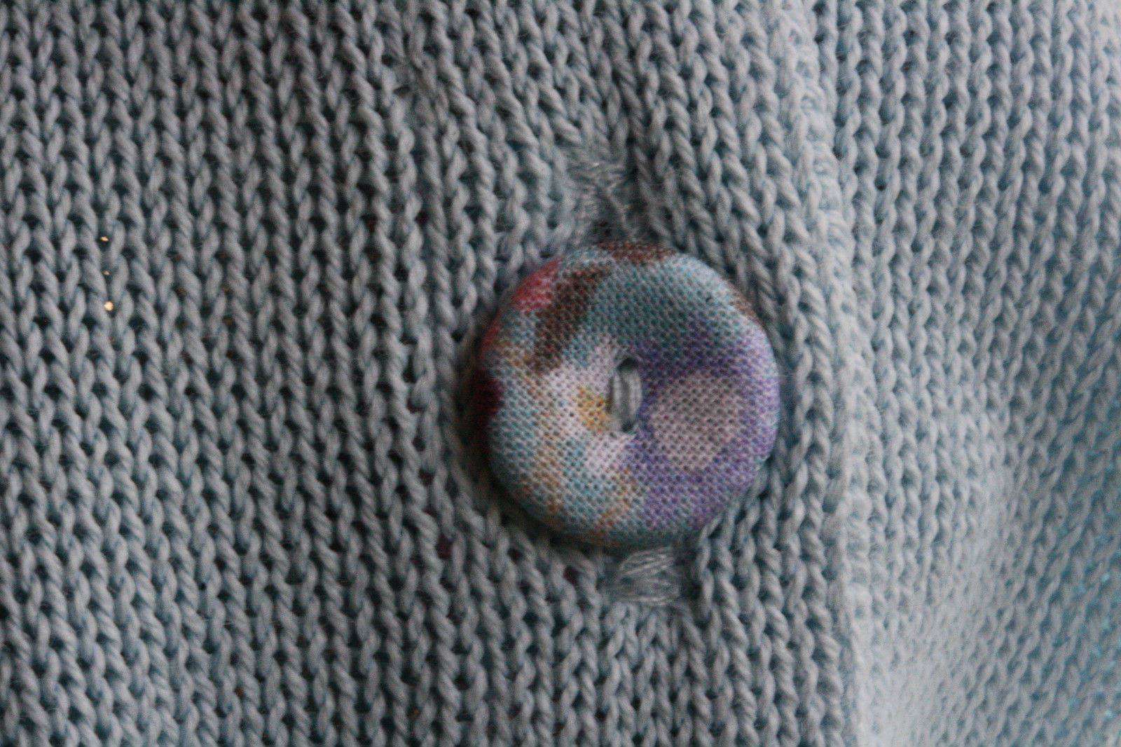 GUCCI BABY BLUE FLORAL CARDIGAN 24 MONTHS - Image 3