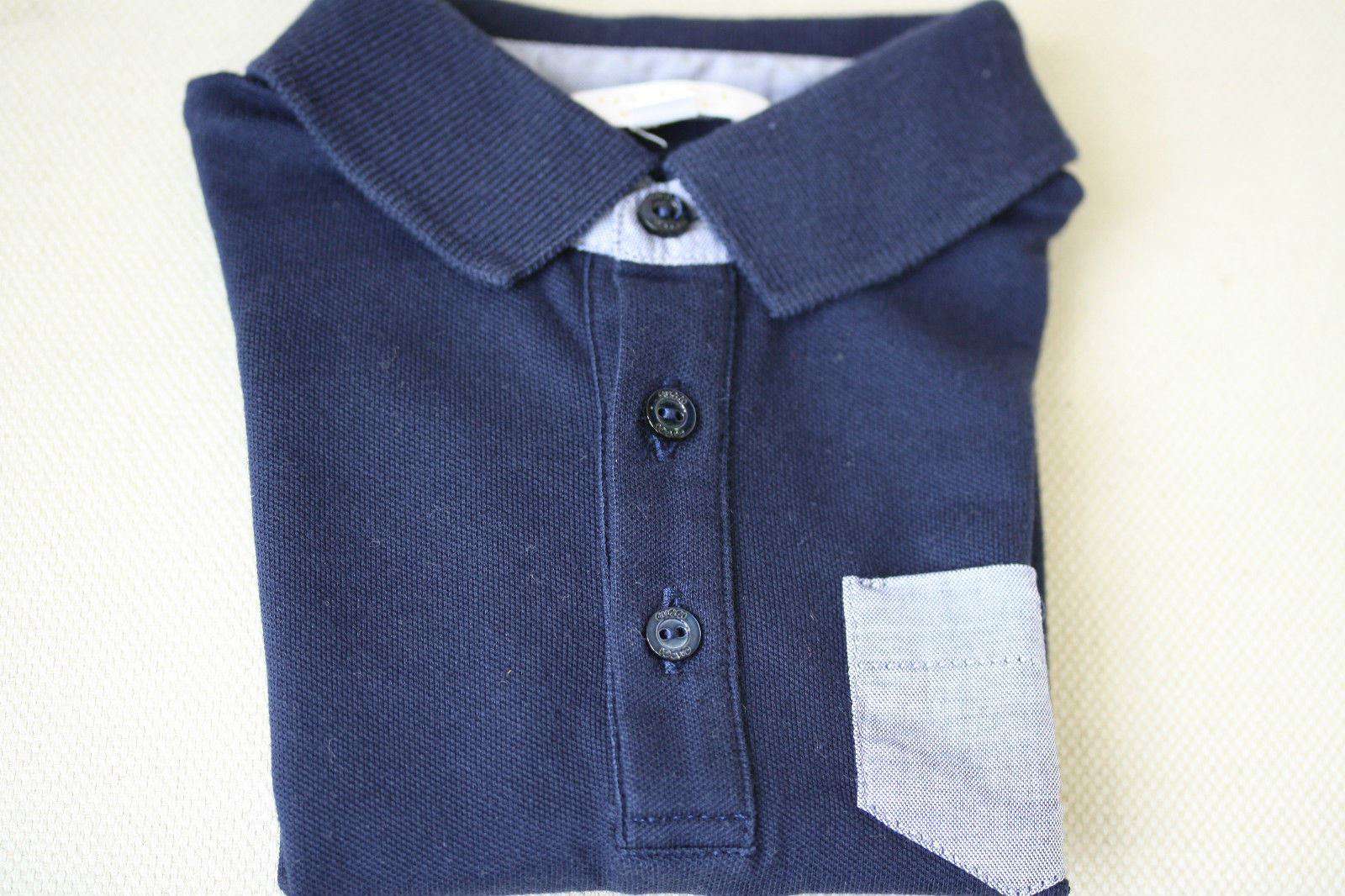 GUCCI BABY BLUE POLO SHIRT 0-3 MONTHS - Image 3