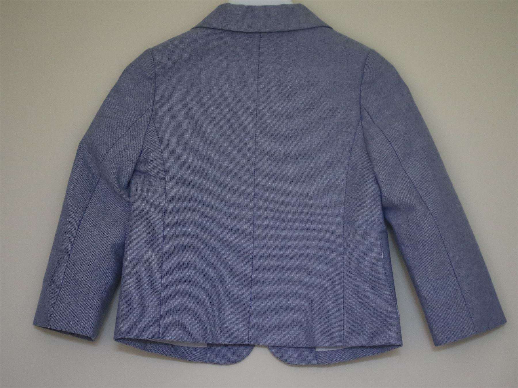 GUCCI BABY BOYS BLUE COTTON SUIT JACKET 18-24 MONTHS - Image 2