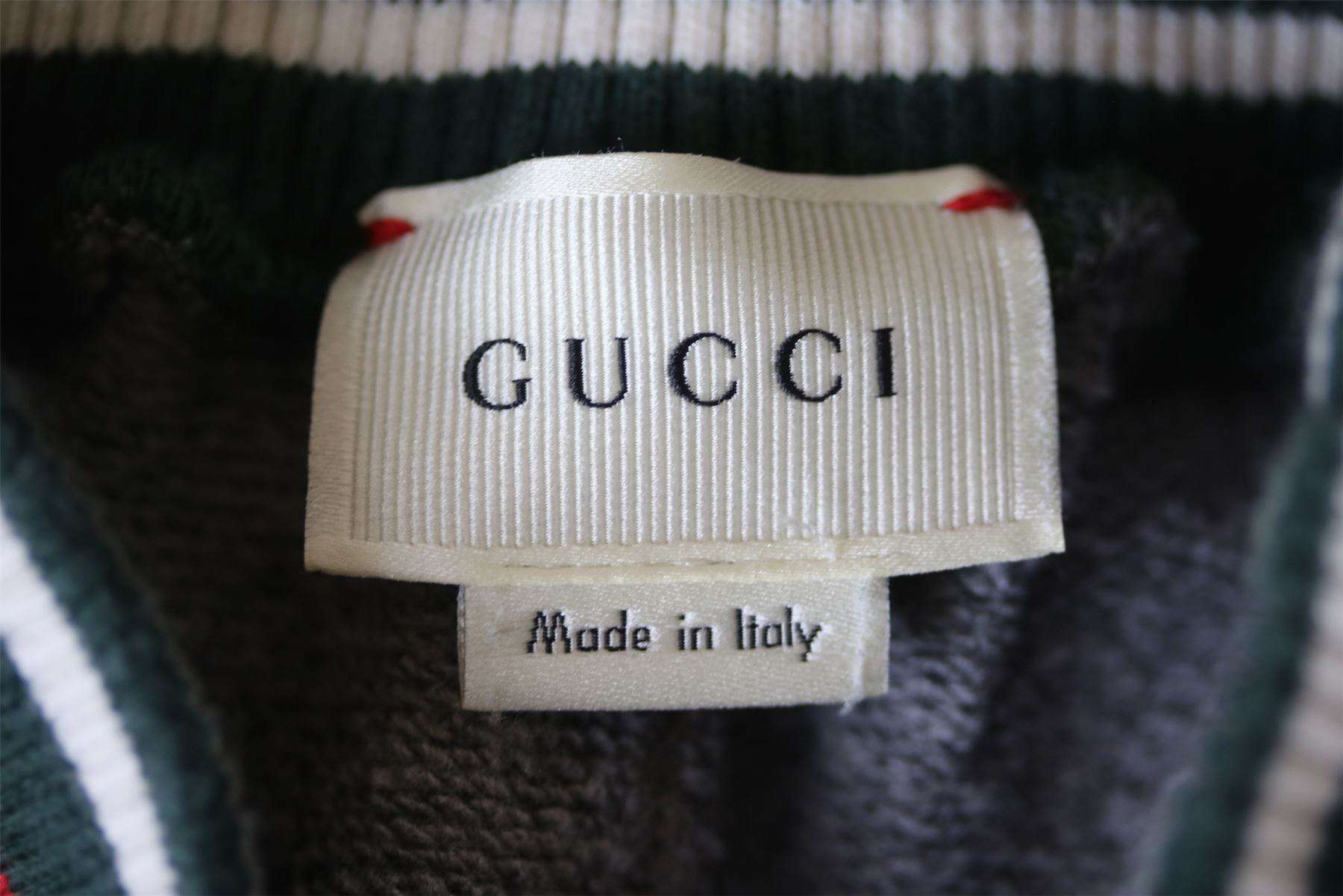 GUCCI BABY BOYS GREY JERSEY SHORTS 9-12 MONTHS - Image 4