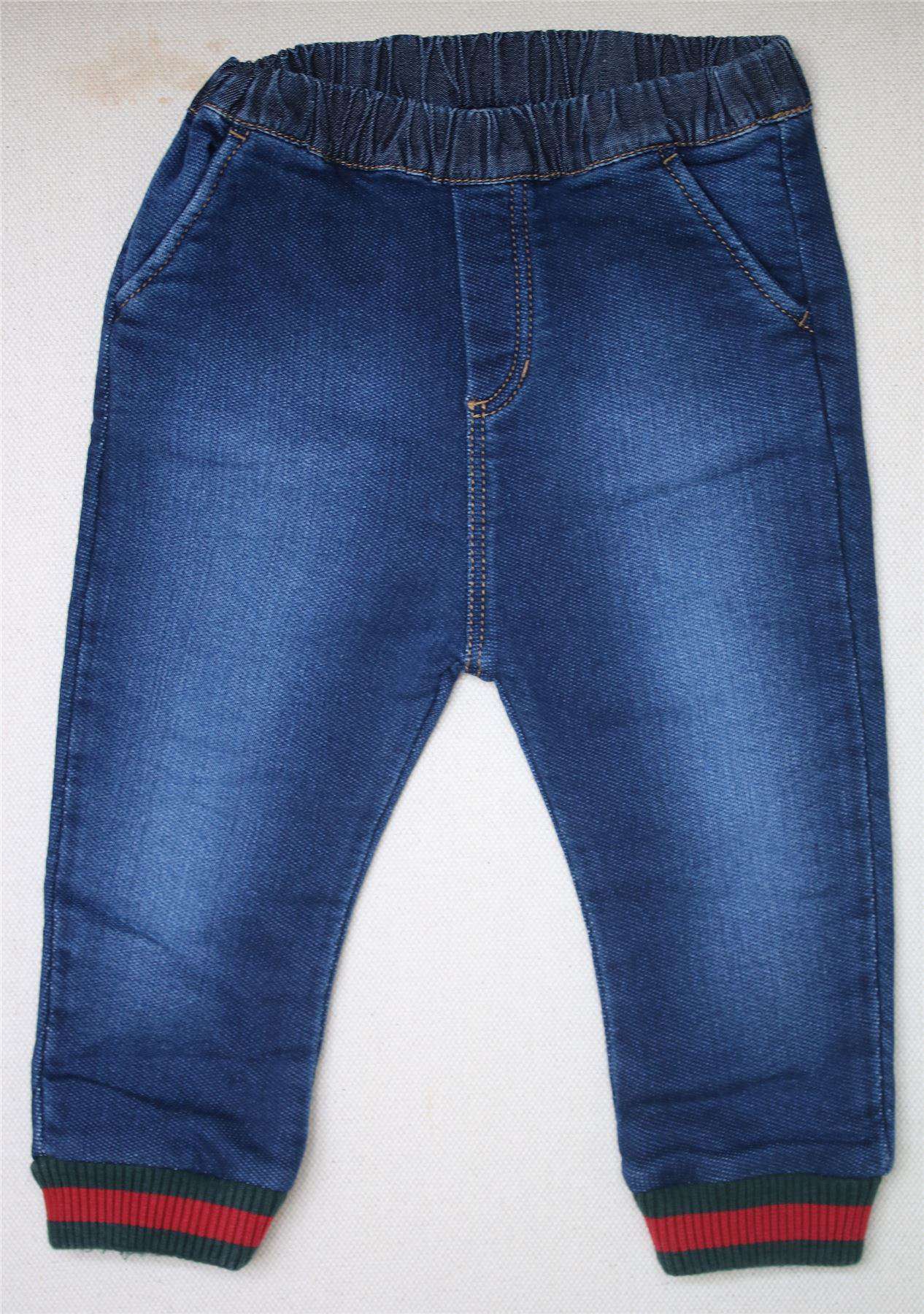 GUCCI BABY BOYS NAVY BLUE JOG JEAN TROUSERS 12-18 MONTHS - Image 2