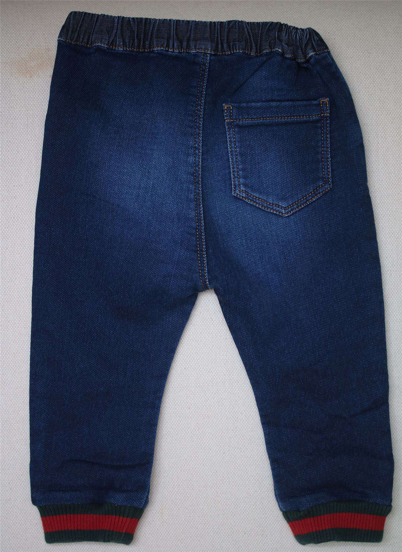 GUCCI BABY BOYS NAVY BLUE JOG JEAN TROUSERS 12-18 MONTHS - Image 3