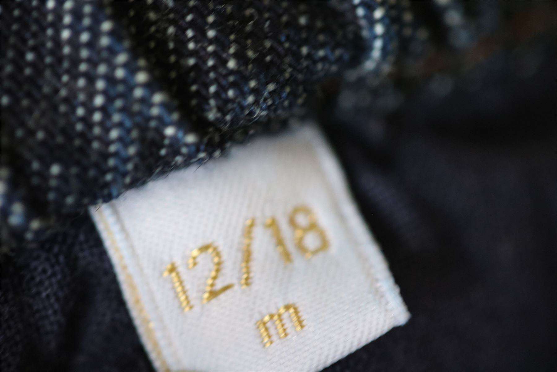 GUCCI BABY BOYS NAVY BLUE JOG JEAN TROUSERS 12-18 MONTHS - Image 5