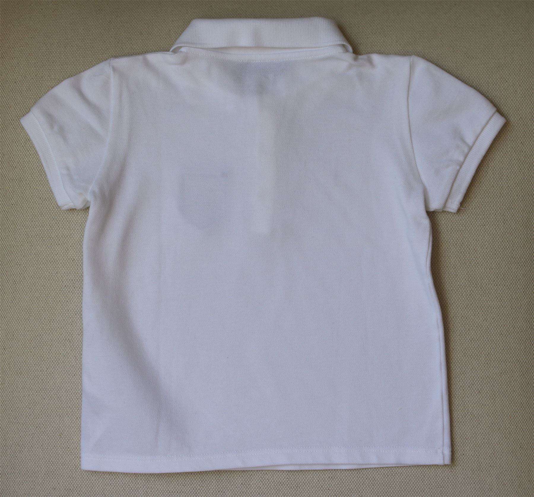 GUCCI BABY BOYS WHITE POLO TOP 24 MONTHS - Image 2