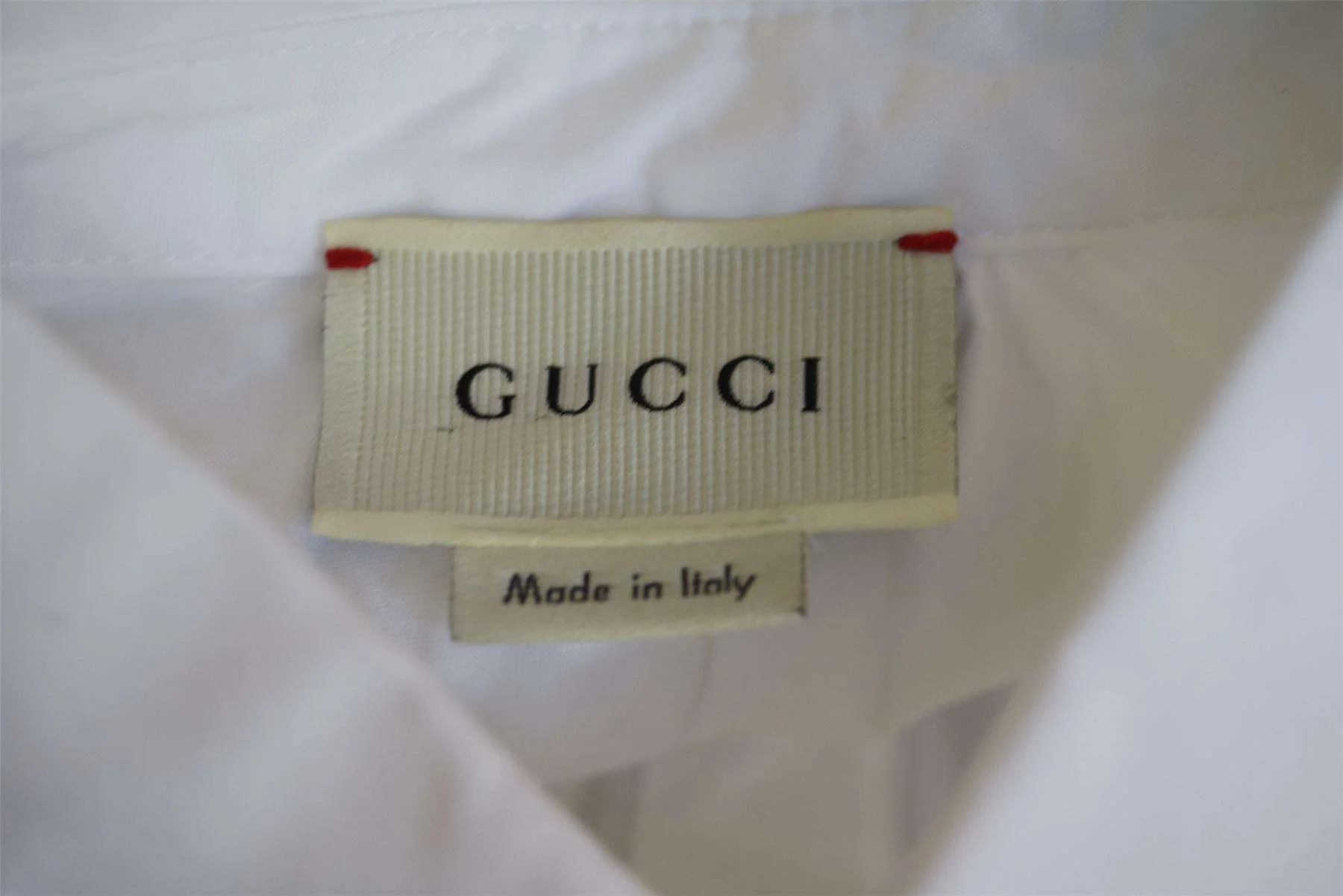 GUCCI BABY BOYS WHITE SHIRT 18-24 MONTHS - Image 3