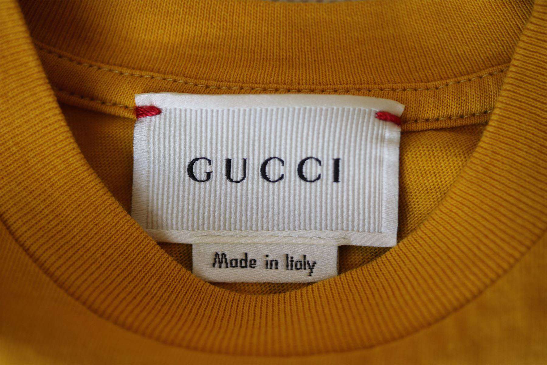 GUCCI BABY BOYS YELLOW TIGER TOP 12-18 MONTHS - Image 3