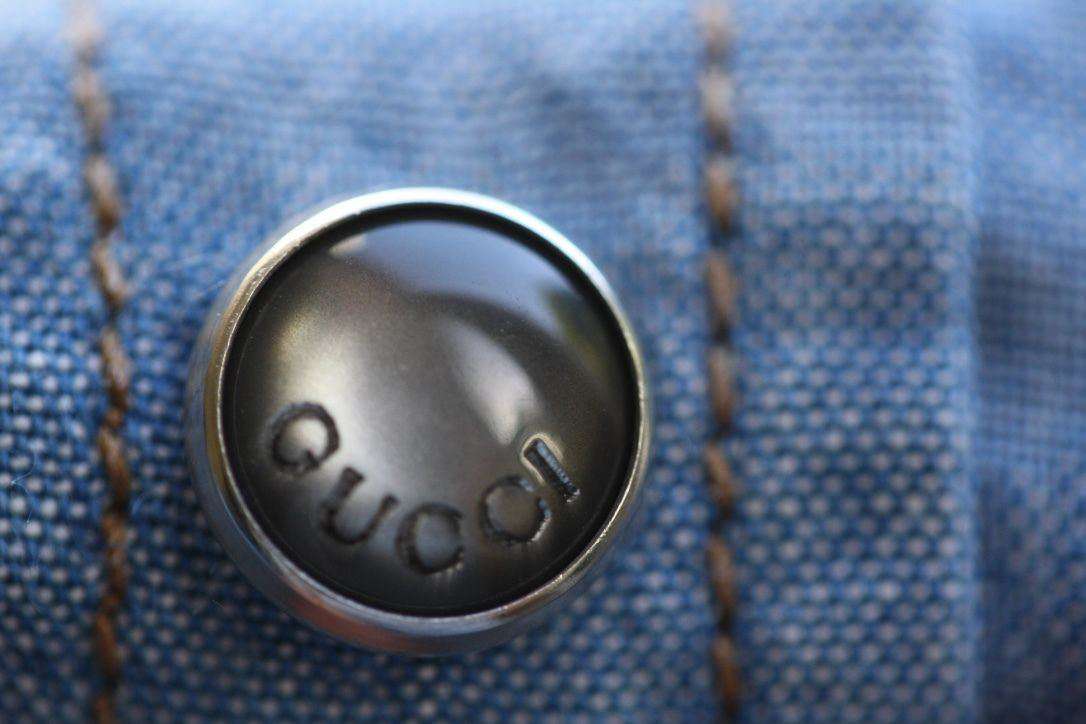 GUCCI BABY CHAMBRAY SHIRT 6-9 MONTHS - Image 4