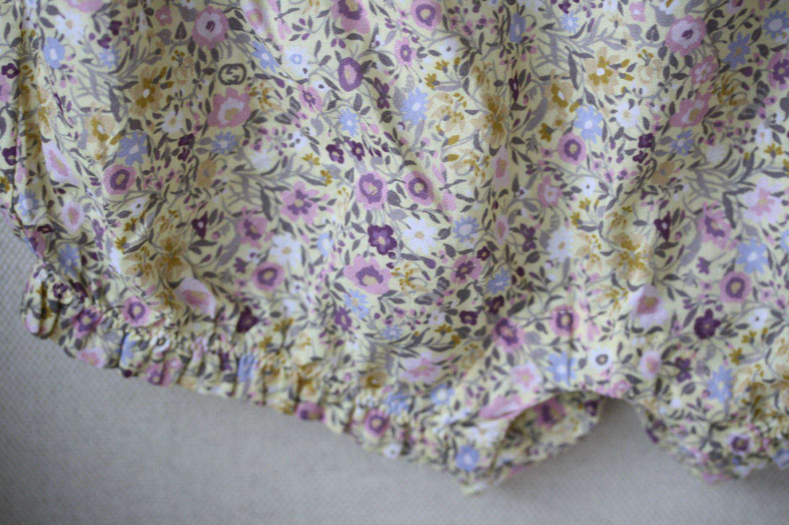 GUCCI BABY FLORAL BUBBLE SHORTIE ROMPER 24 MONTHS - Image 3