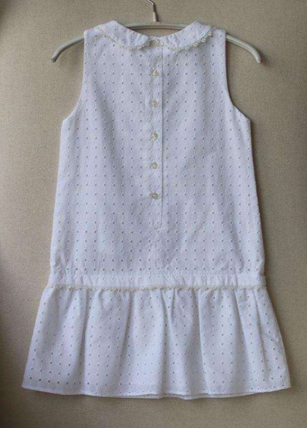 GUCCI BABY GIRLS BRODERIE ANGLAISE DRESS 24 MONTHS - Image 6