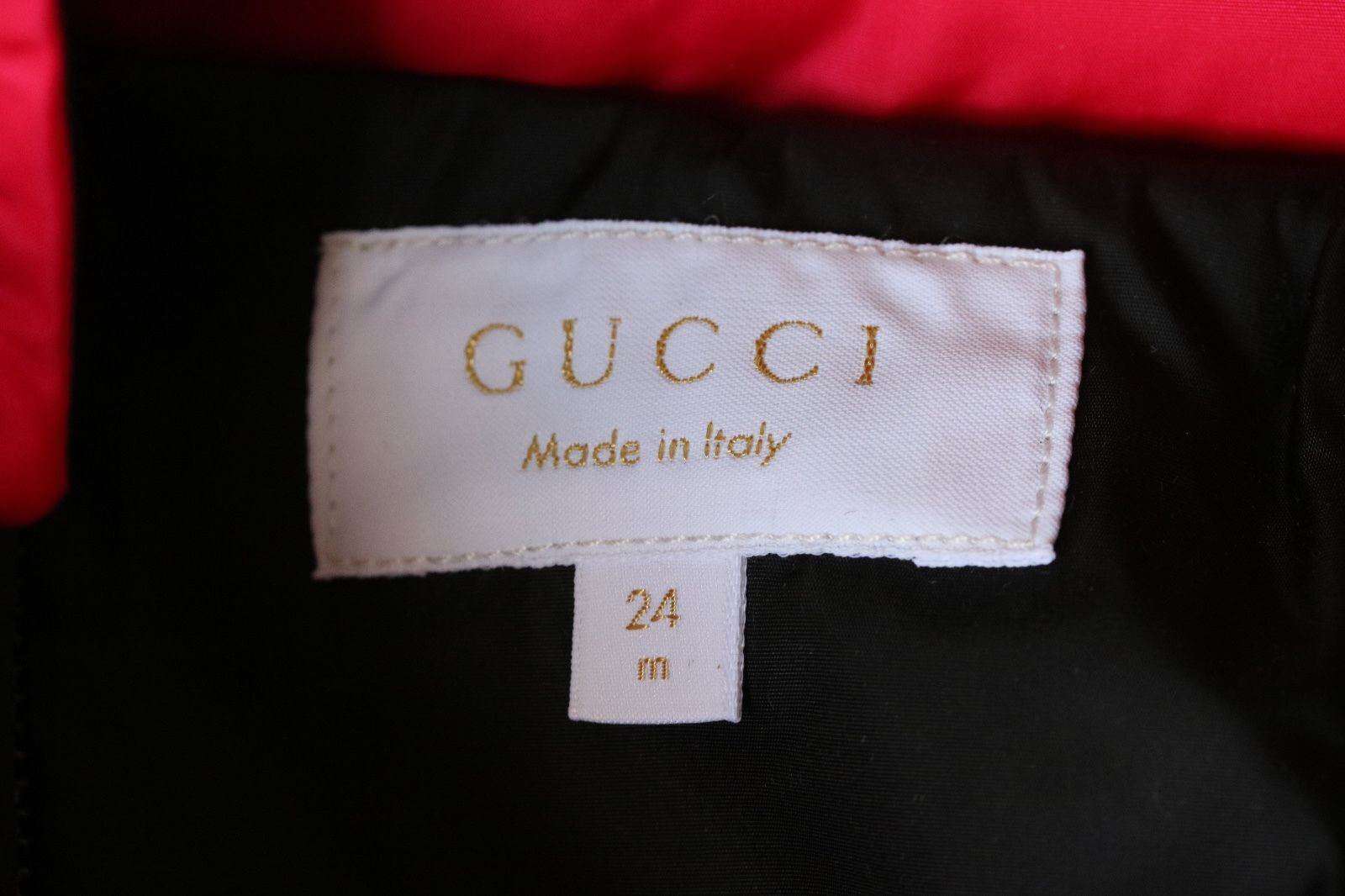 GUCCI BABY GIRLS PINK DOWN PADDED SKI JACKET COAT 24 MONTHS - Image 2