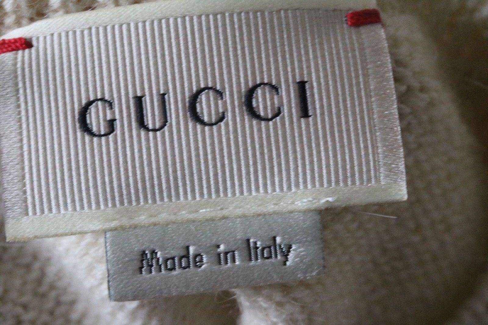 GUCCI BABY IVORY ALPACA WOOL BLEND KNIT CARDIGAN 18-24 MONTHS - Image 3