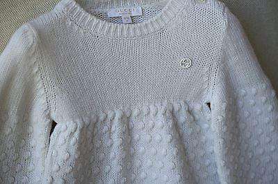 GUCCI BABY IVORY KNIT DRESS 9-12 MONTHS - Image 2