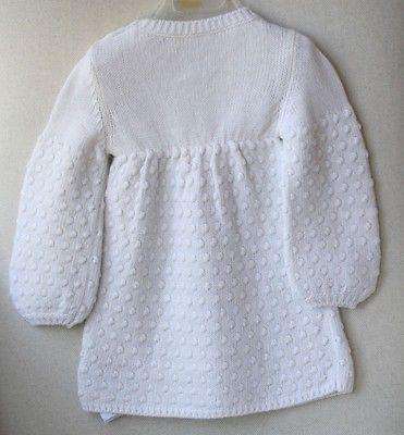 GUCCI BABY IVORY KNIT DRESS 9-12 MONTHS - Image 3