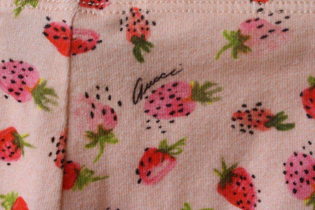 GUCCI BABY STRAWBERRY LEGGINGS 24 MONTHS - Image 3