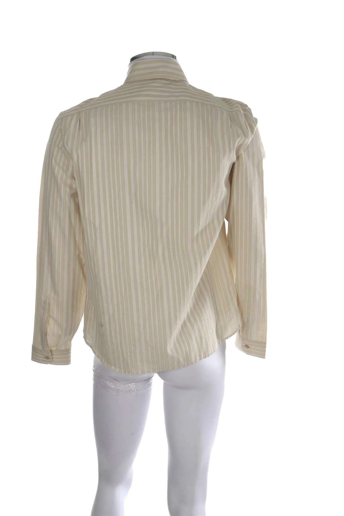GUCCI BEIGE MENS COTTON SHIRT LARGE - Image 4