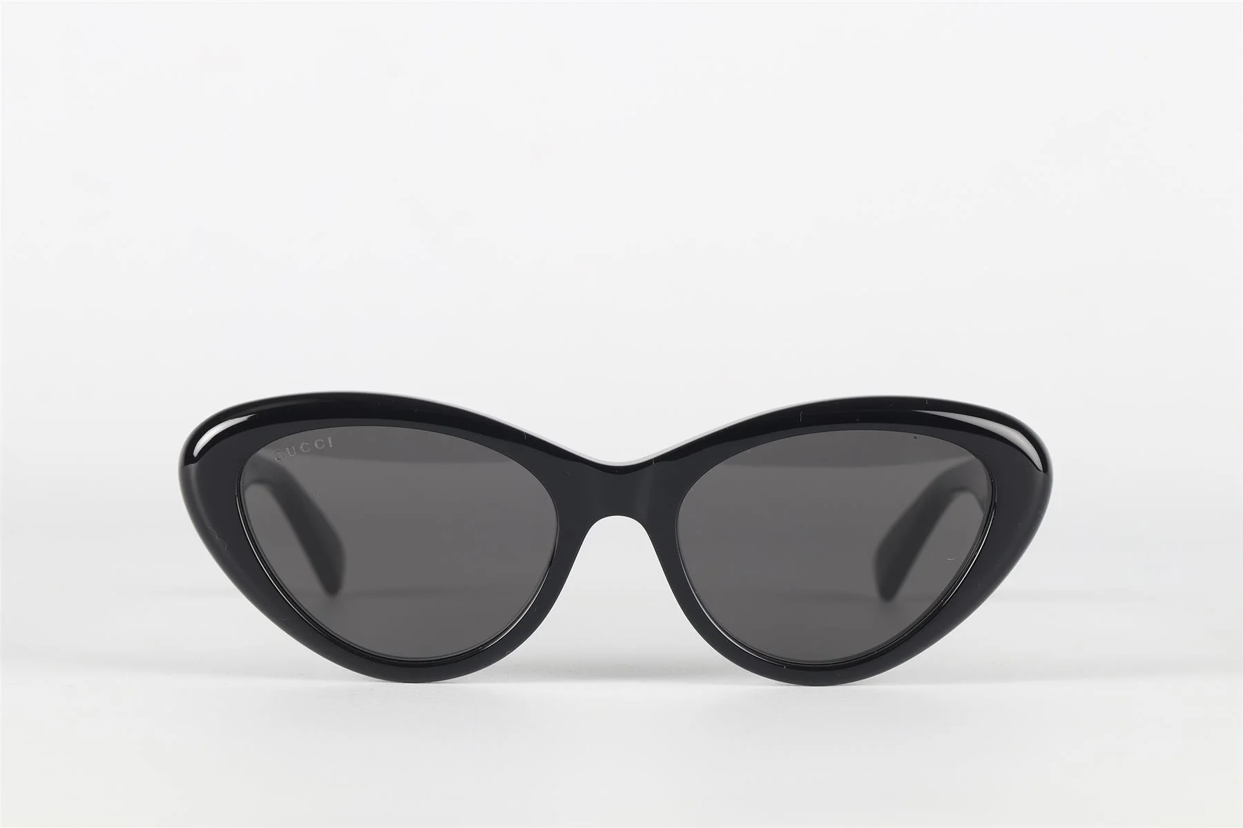 GUCCI BLACK CAT EYE ACETATE SUNGLASSES - Image 3