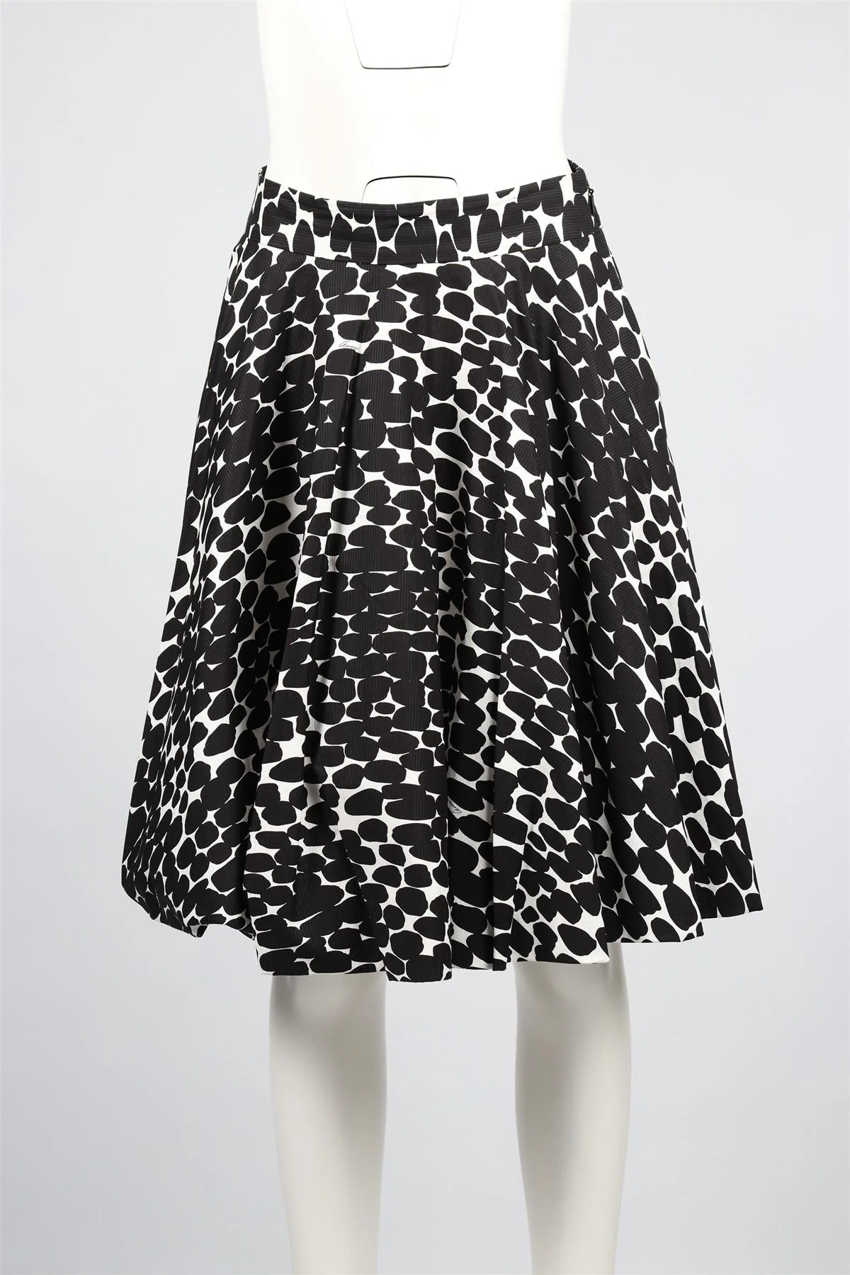GUCCI BLACK COTTON SKIRT IT 40 UK 8 - Image 6