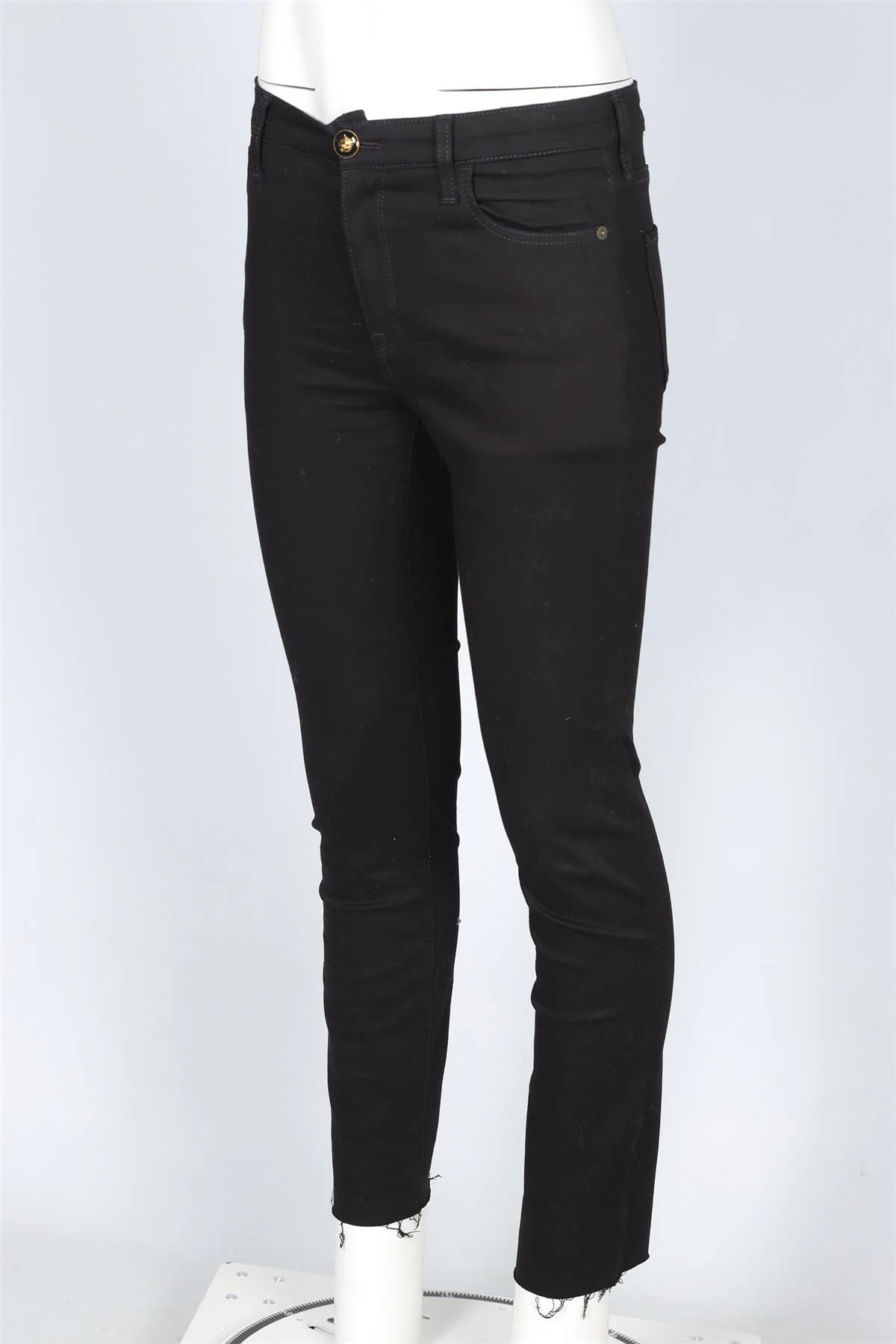 GUCCI BLACK HIGH RISE SKINNY JEANS W30 UK 12 - Image 3