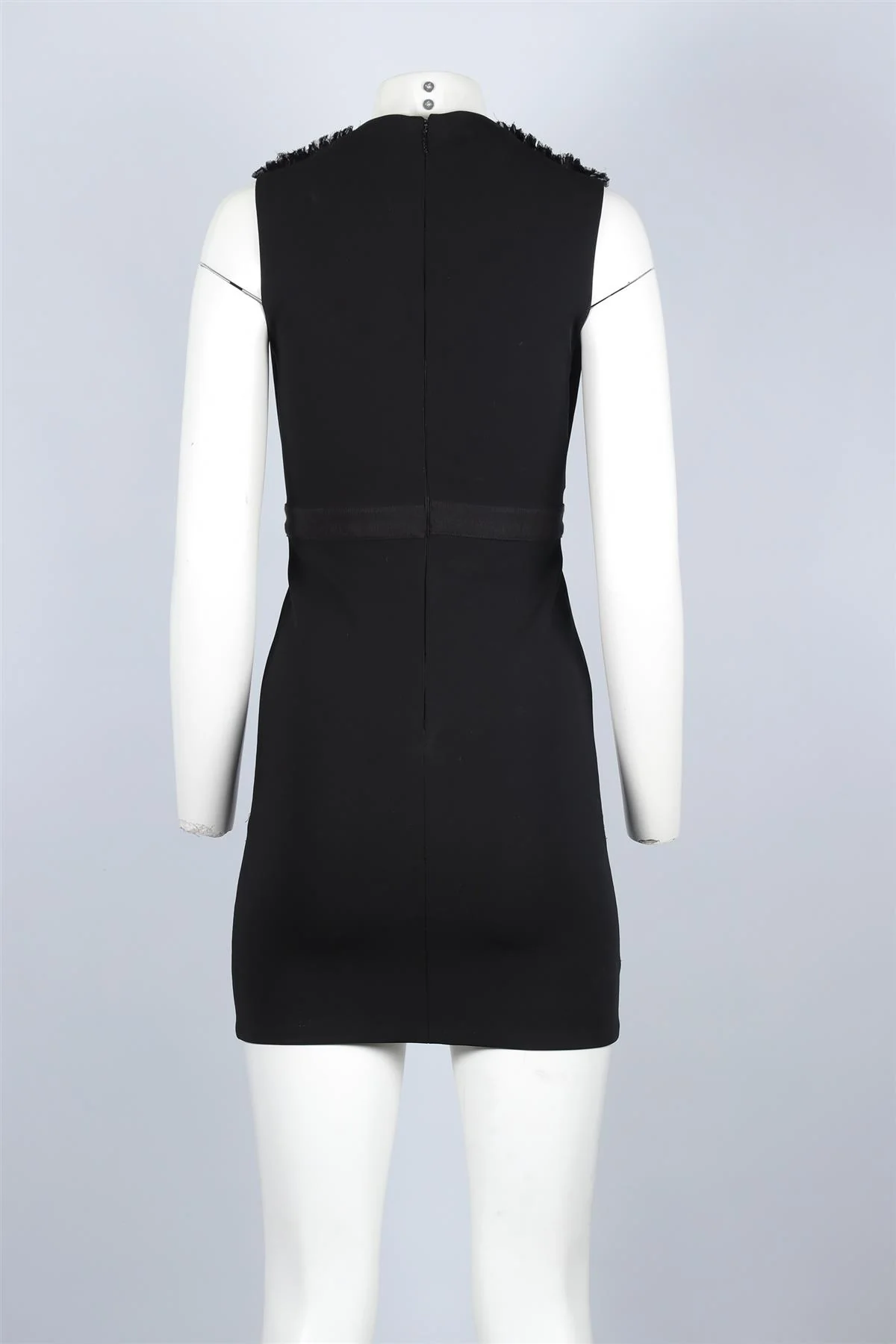 GUCCI BLACK KNIT MINI DRESS XSMALL - Image 4
