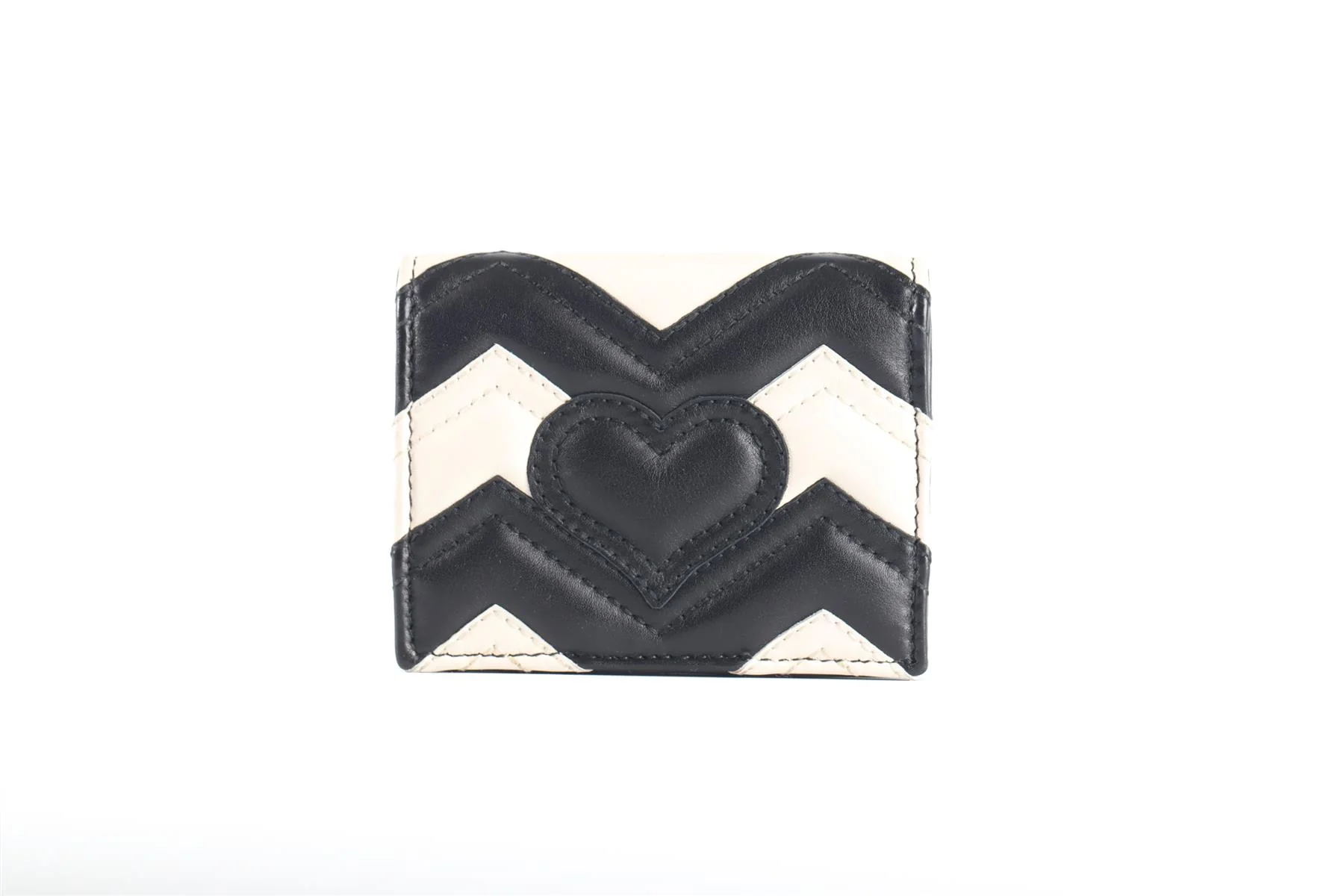 GUCCI BLACK MARMONT GG LEATHER WALLET - Image 6