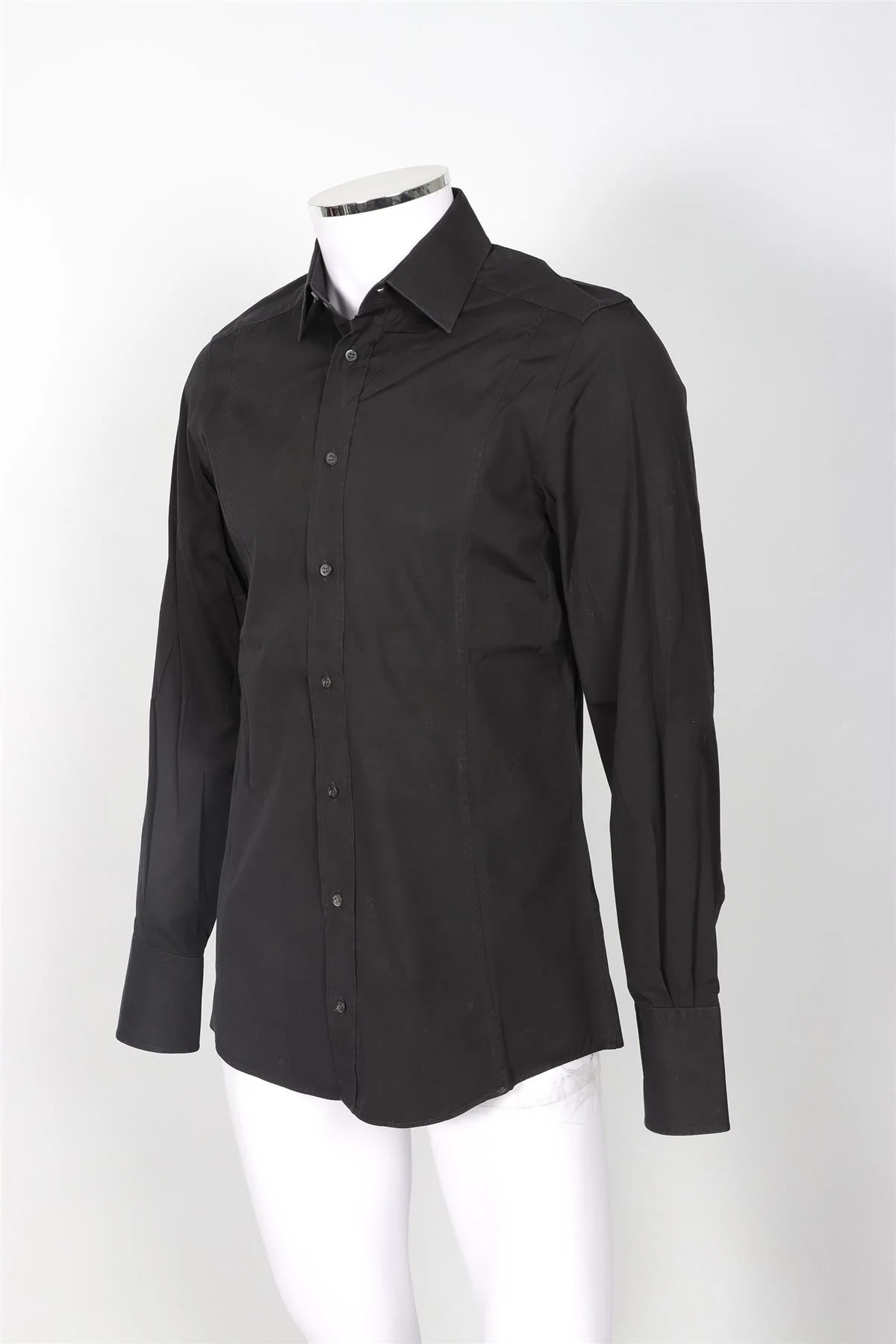 GUCCI BLACK MEN'S COTTON SHIRT UK/US COLLAR 15 3/4, UK/US CHEST 40 - Image 3