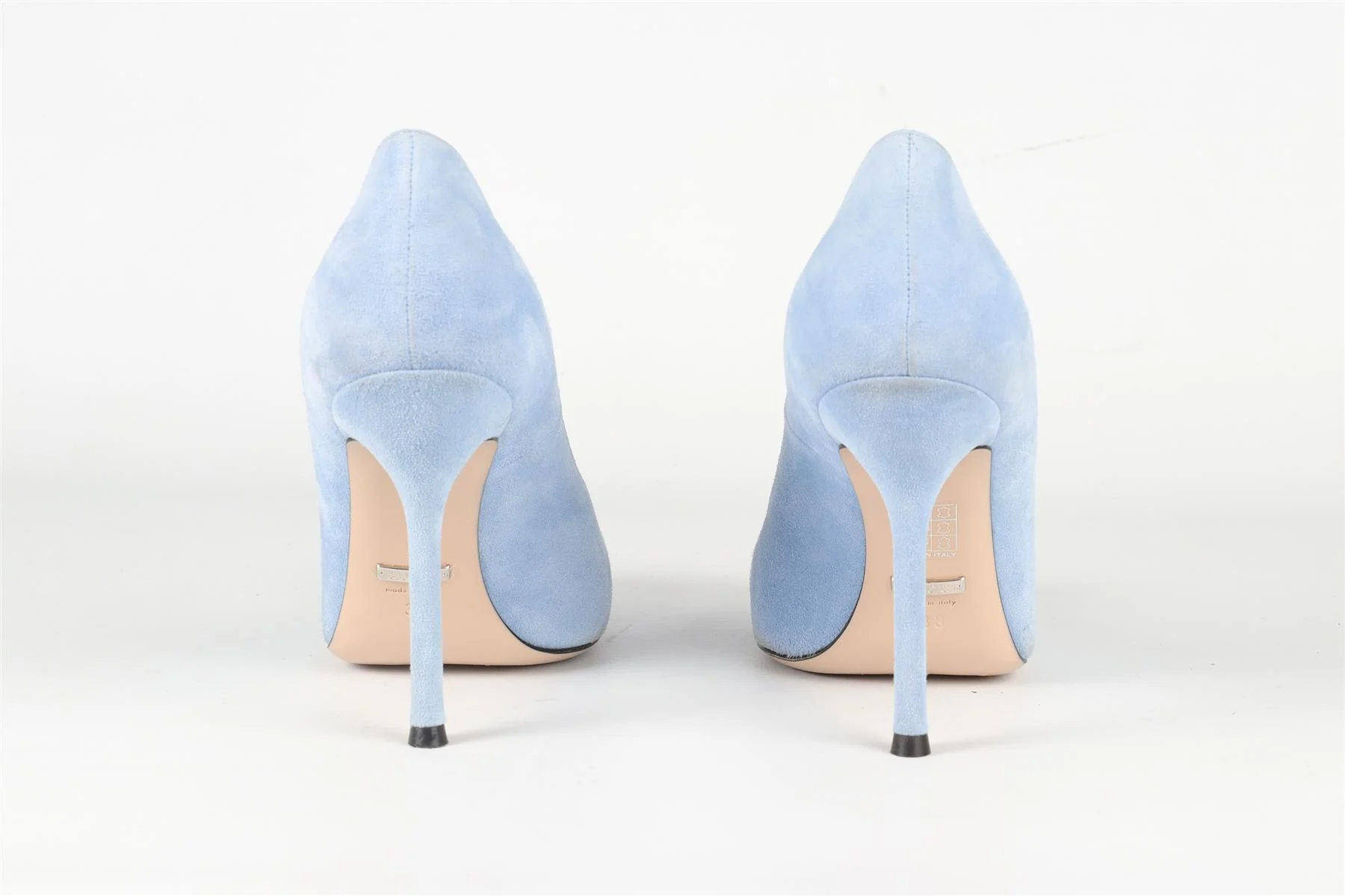 GUCCI BLUE DIONYSUS SUEDE PUMPS EU 38 UK 5 US 8 - Image 5