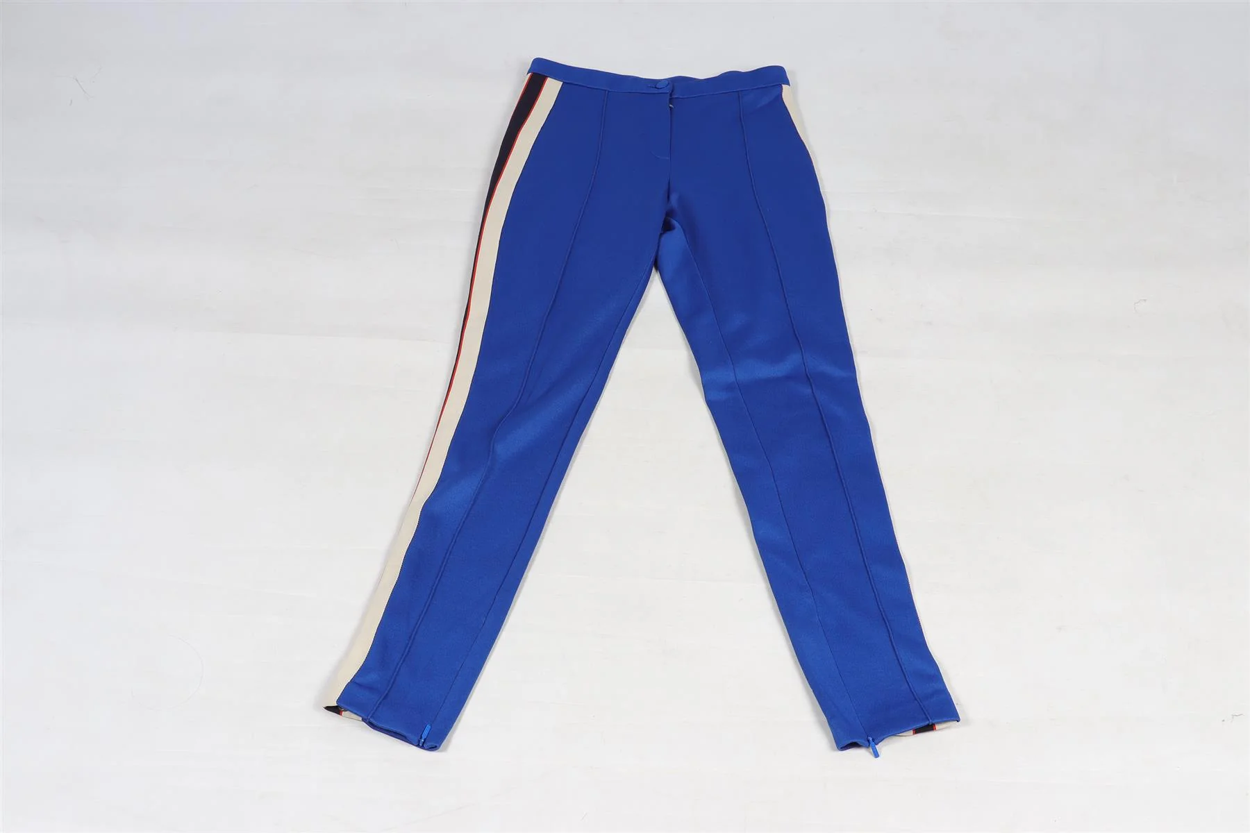 GUCCI BLUE JERSEY SKINNY PANTS XSMALL - Image 2