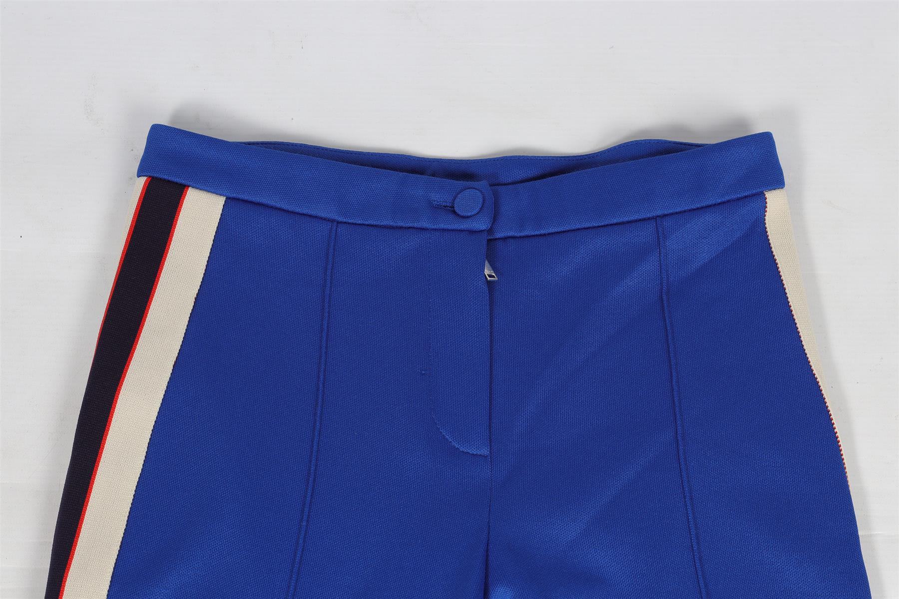 GUCCI BLUE JERSEY SKINNY PANTS XSMALL - Image 3