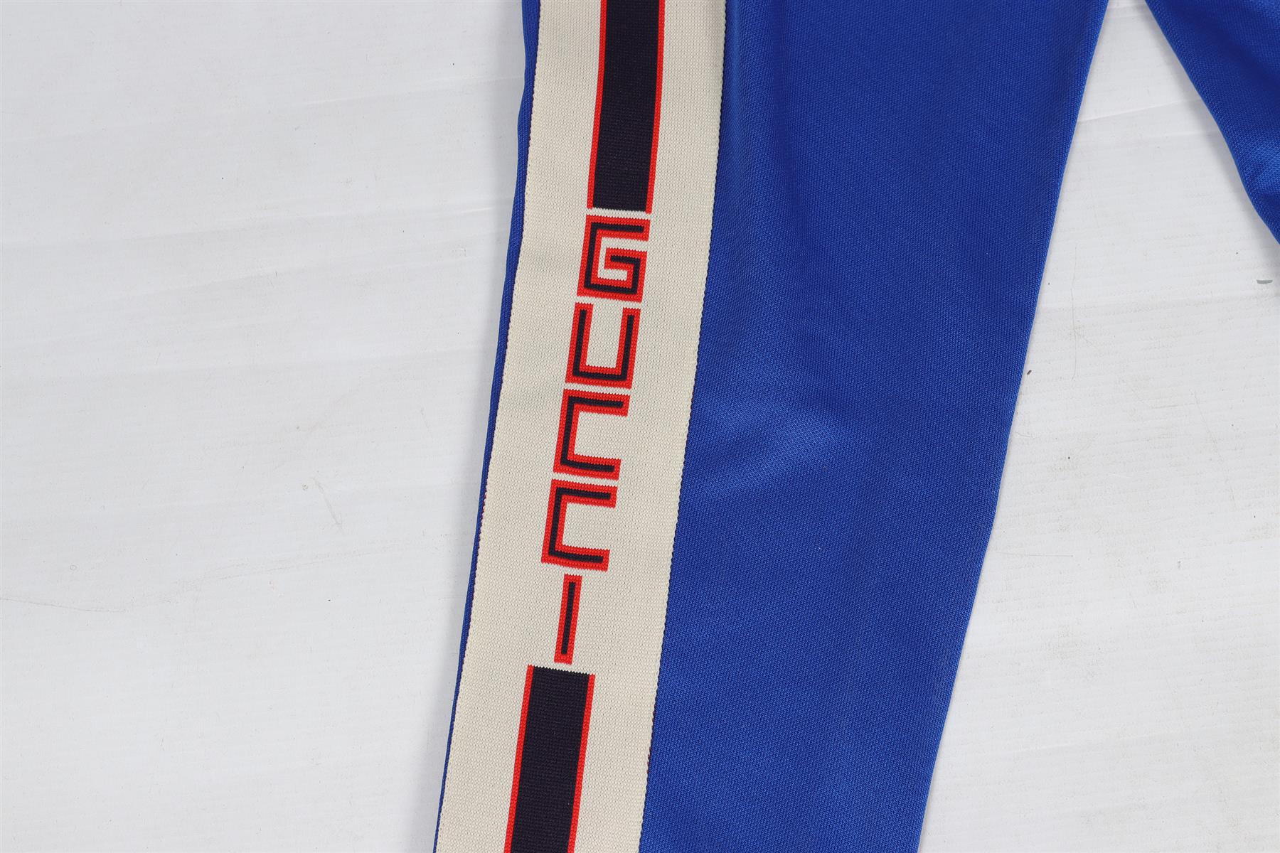 GUCCI BLUE JERSEY SKINNY PANTS XSMALL - Image 6