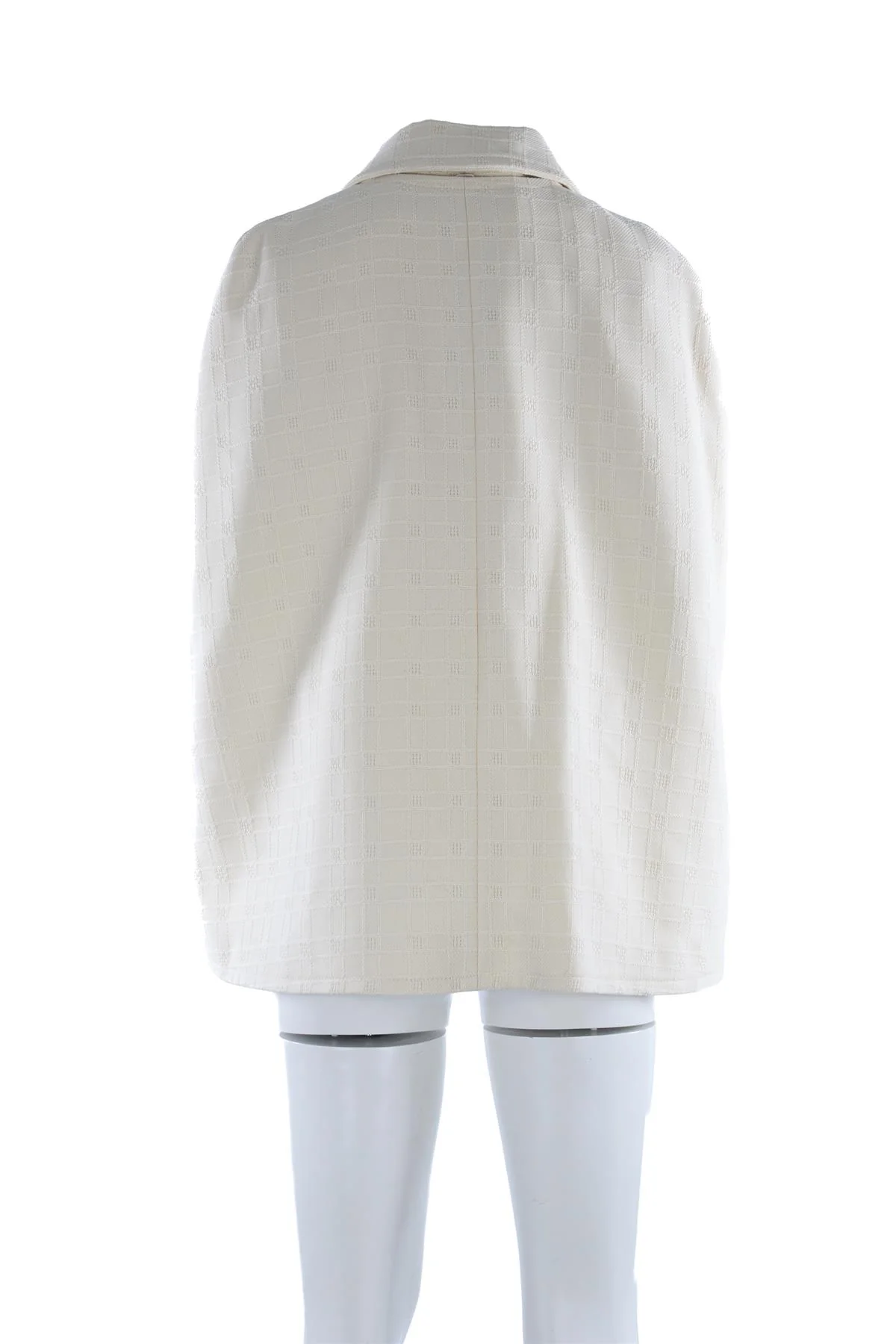 GUCCI CREAM COTTON CAPE IT 42 UK 10 - Image 4