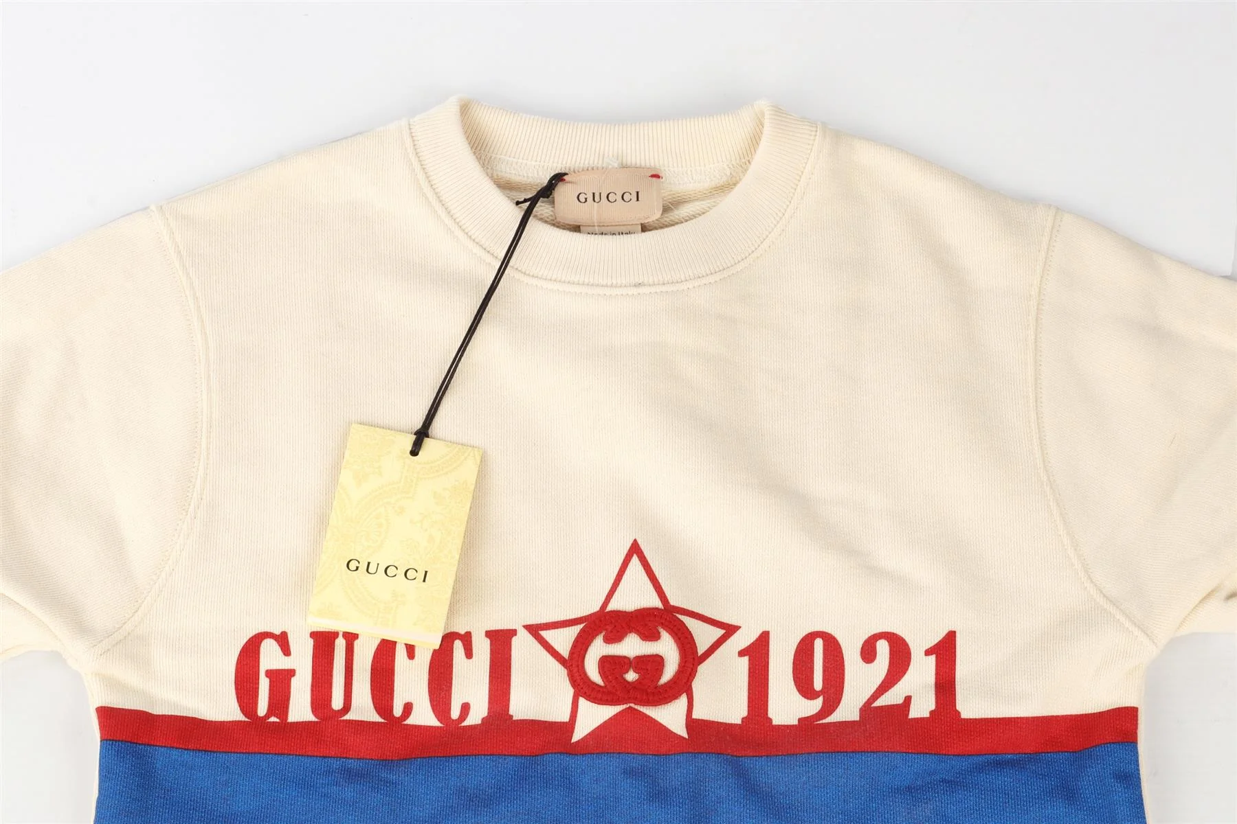 GUCCI CREAM KIDS BOYS SWEATSHIRT 6 YEARS - Image 3