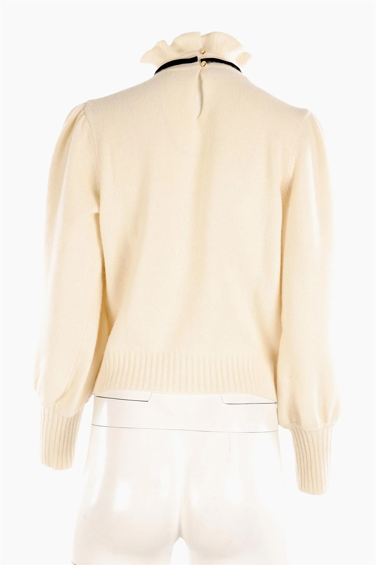 GUCCI CREAM WOOL SWEATER MEDIUM - Image 4