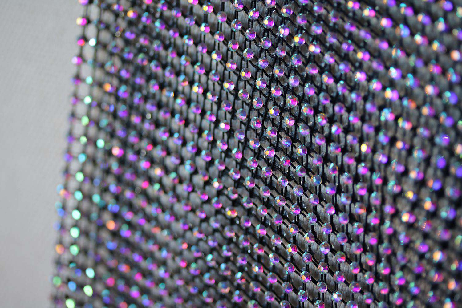 GUCCI CRYSTAL-EMBELLISHED STRETCH-MESH LEGGINGS IT 40 UK 8 - Image 7