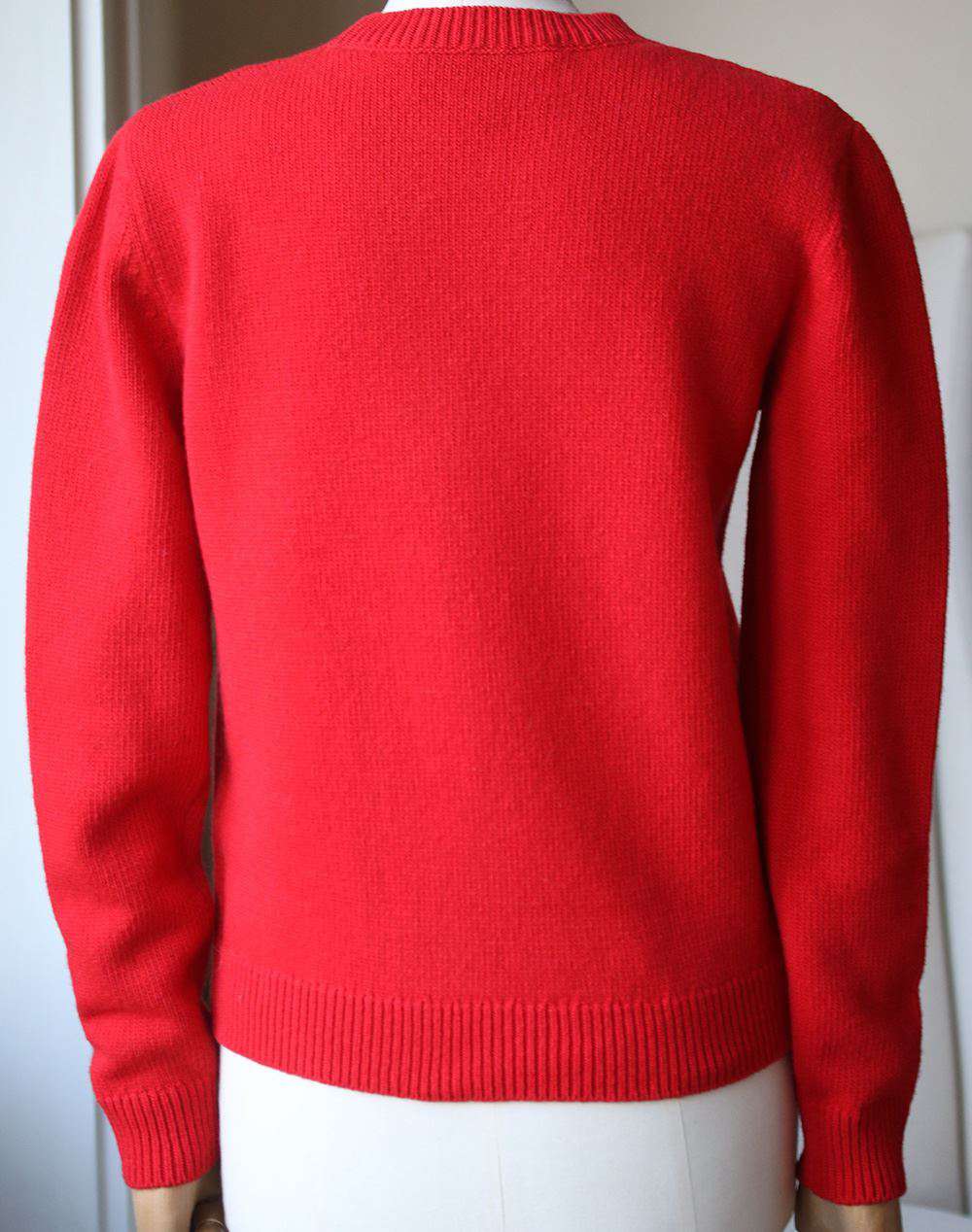 GUCCI DIAMOND INTARSIA KNIT SWEATER XSMALL - Image 5