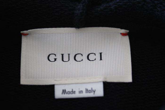 GUCCI GIRLS BLACK COTTON LOGO SWEATER DRESS 4 YEARS - Image 4