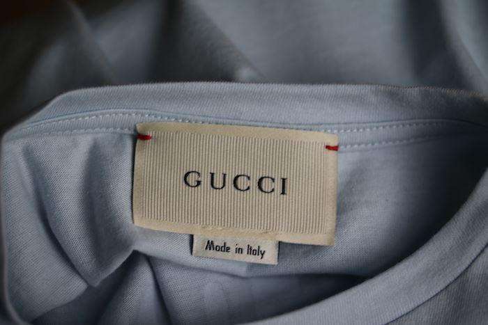 GUCCI GIRLS BLUE WILD PRINCESS T-SHIRT 4 YEARS - Image 4