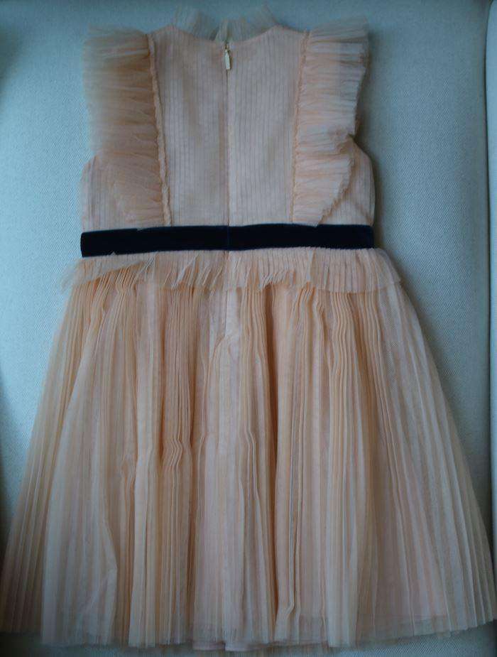 GUCCI GIRLS EMBROIDERED TULLE DRESS 5 YEARS - Image 4