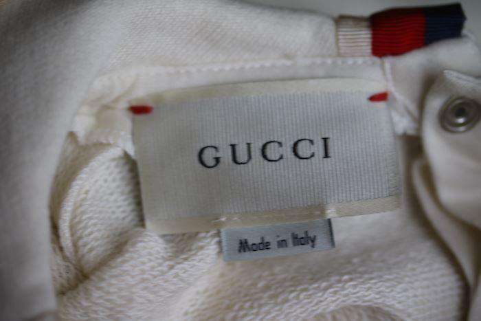 GUCCI GIRLS IVORY WEB SWEATER 5 YEARS - Image 3