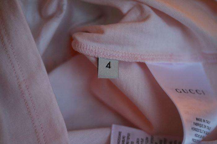 GUCCI GIRLS PINK WILD PRINCESS T-SHIRT 4 YEARS - Image 5